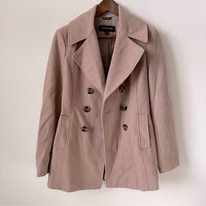 Jones New York Women's Tan Peacoat